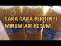 Cara cara berhenti minum air ketum ketum