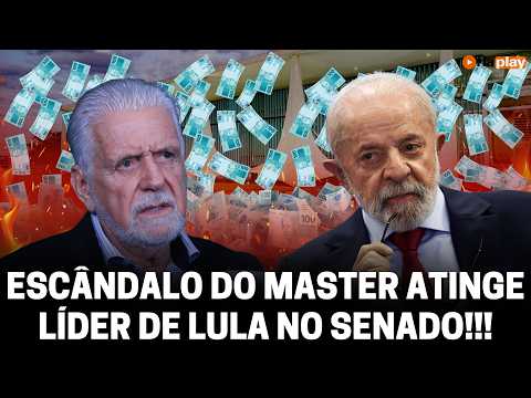 ESCÂNDALO DO MASTER ATINGE LÍDER DE LULA NO SENADO!!! | Debate na Redação