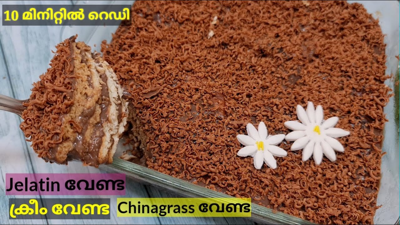 10 മിനുട്ടിൽ പുഡ്ഡിംഗ് റെഡി, ചൈന ഗ്രാസ്, ജലാറ്റിൻ, ക്രീം, ഒന്നും വേണ്ട🤩🤩 without cream