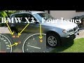 BMW X3, 3.0d - Four issues/errors - ABS, ESP, BREAKS, TYRE Pressure - Advice needed