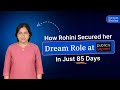 How Rohini Secured her Dream Role at Publicis Sapient in just 85 Days | NxtJob.ai Success Story