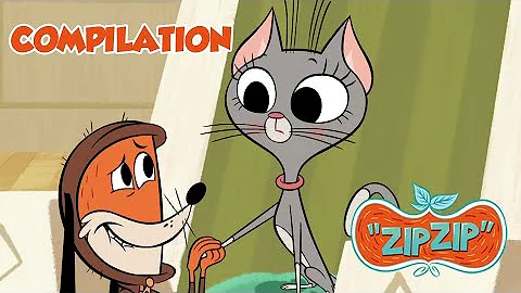 Clean As A New Pin | Zip Zip | 5 hours COMPILATION - Season 1 | Cartoon for kids