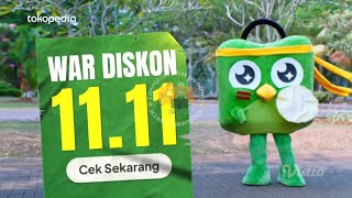 TOKOPEDIA 11.11 DISCOUNT WAR AD • 15s (2023)