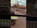 Blast on site stuck at roadblock