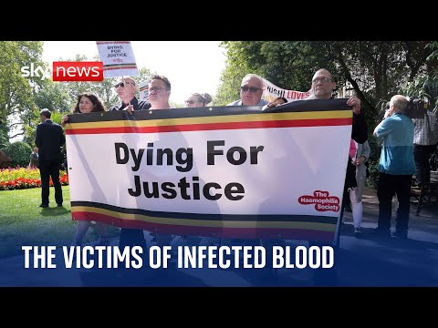 Infected Blood Inquiry: Speaking with victims of the 'worst treatment disaster of the NHS'