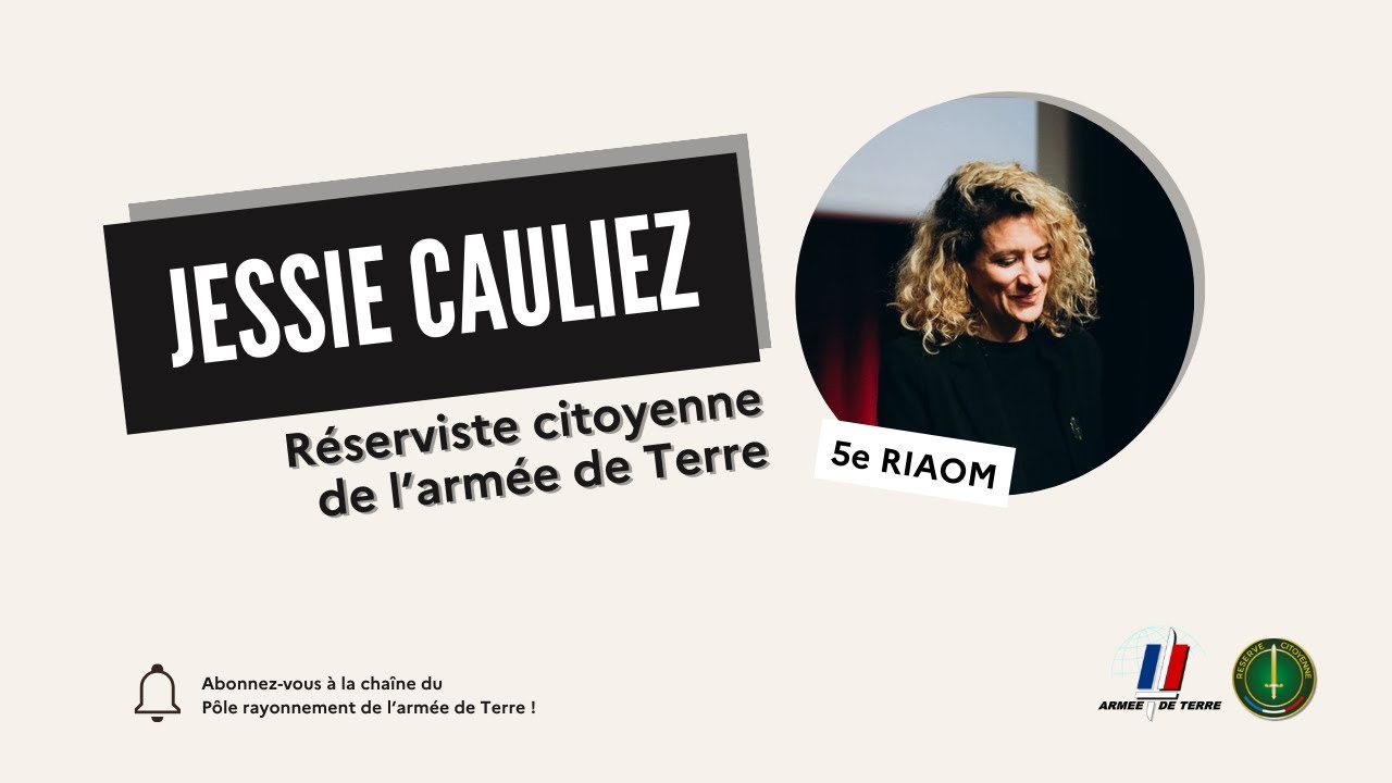 Réserve citoyenne : Jessie Cauliez (5e RIAOM)