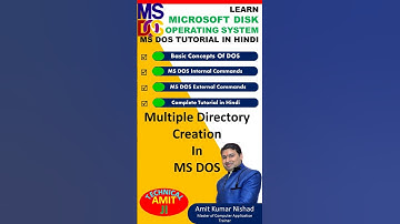 CMD Many Dir @TechAmitKnp #computer #computereducation #youtubeshorts  #viral #shorts #shortvideo