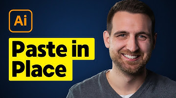 How to Paste in Place in Illustrator