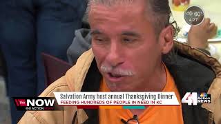 Hundreds show for Salvation Army Thanksgiving
