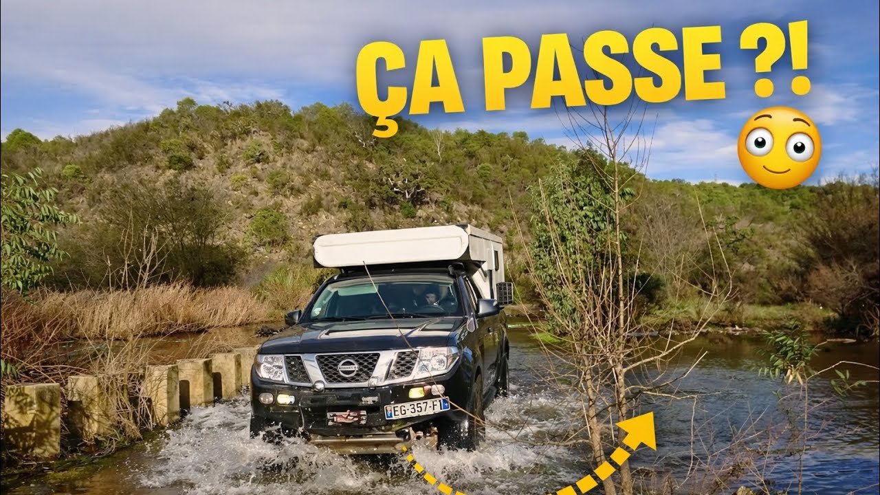 On tente des passages à gué engagés au Portugal 🇵🇹 