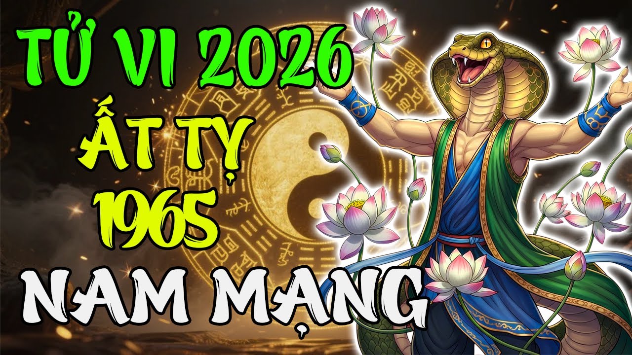 Tử Vi Ất Tỵ 1965 Nam Mạng Năm 2026: Vận May Nối Tiếp, Phúc Đức Vẹn Toàn