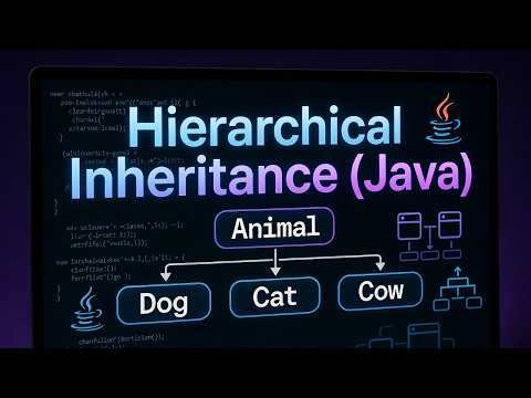 Hierarchical Inheritance in Java 💡| OOPS in Java