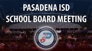 Details PASADENA ISD Meeting of the Board of Trustees 9/22/26 Guide