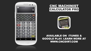 CNC Machinist Calculator Pro Feature video