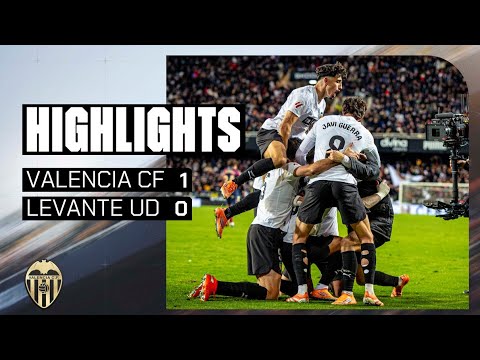 VALENCIA CF 1 - 0 LEVANTE UD | RESUMEN DEL PARTIDO - JORNADA 13 DE LALIGA EA SPORTS 2025 - 2026