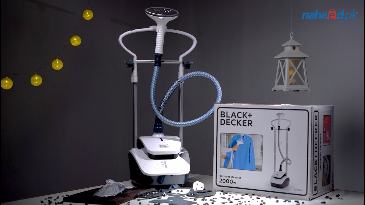 Unboxing the Black & Decker Garment Steamer - Naheed.pk 