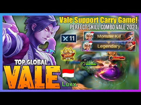 Vale Support Carry the Game - Vale Best Build 2021 [ Top Global Vale ] Luxx. - Mobile Legends @MobaHolic