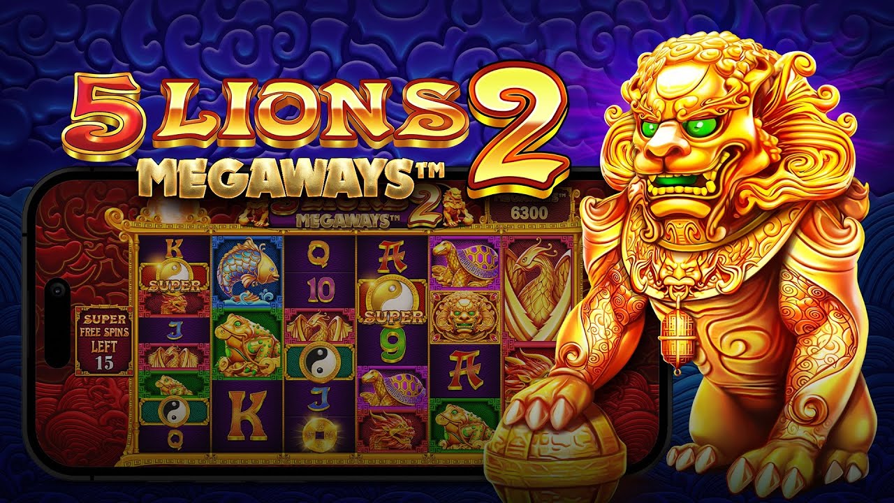 🦁 5 LIONS MEGAWAYS 2 (PRAGMATIC PLAY) 🦁 INSANE WIN! 🦁 NEW SLOT! 🦁 - YouTube