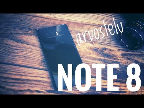 Video: Samsung Galaxy Note 8 Arvostelu