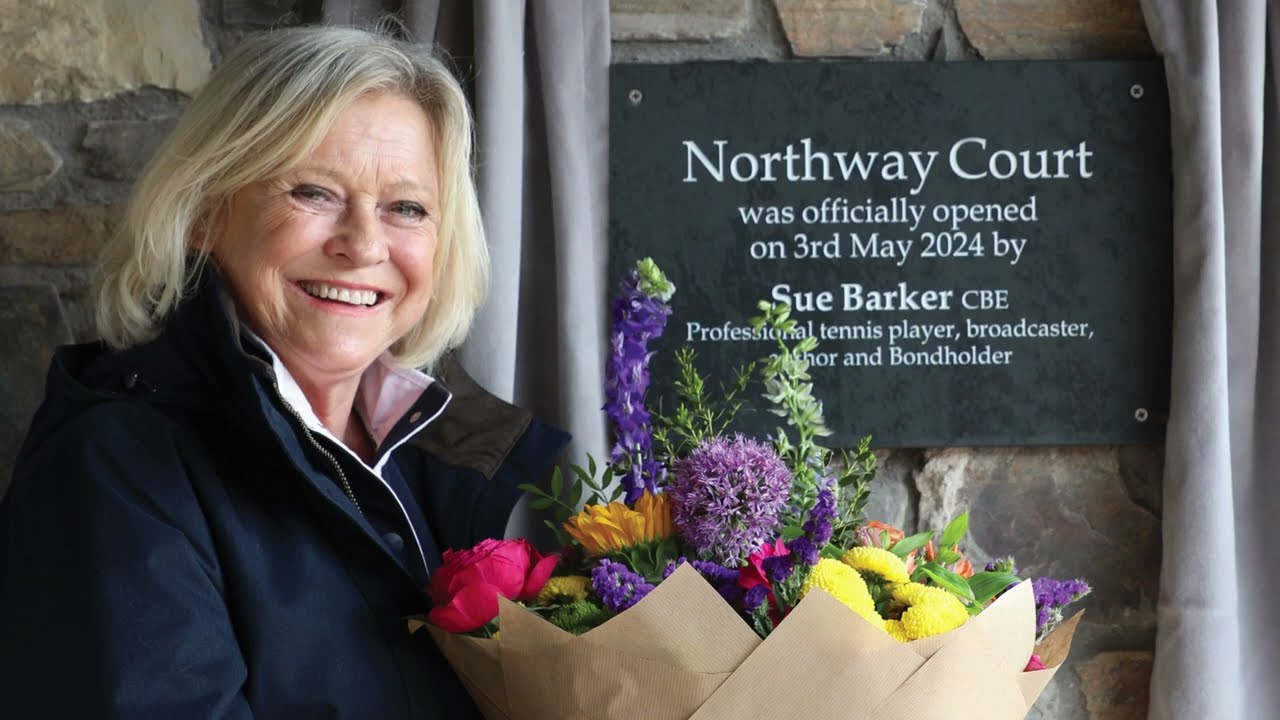 Sue Barker CBE officially opens HPB