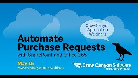 Automate Purchase Requests with SharePoint and Office 365