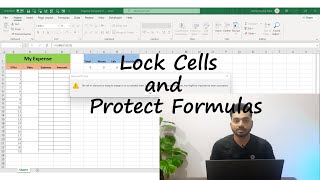 How to Lock Cells and Protect Formulas in Excel | Tech n Share | Kamal Kumar Patel