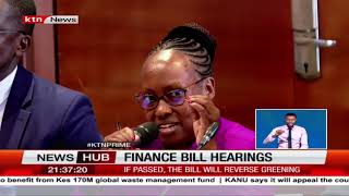 Finance bill hearings: Bill to impact livelihoods negatively