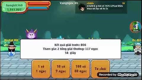 Ngọc Rồng online | thử cầm 100tr đi chơi chẵn lẻ và cái kết