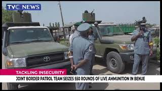 Joint Border Patrol Team Seizes 550 Rounds Of Live Ammunition In Benue screenshot 5
