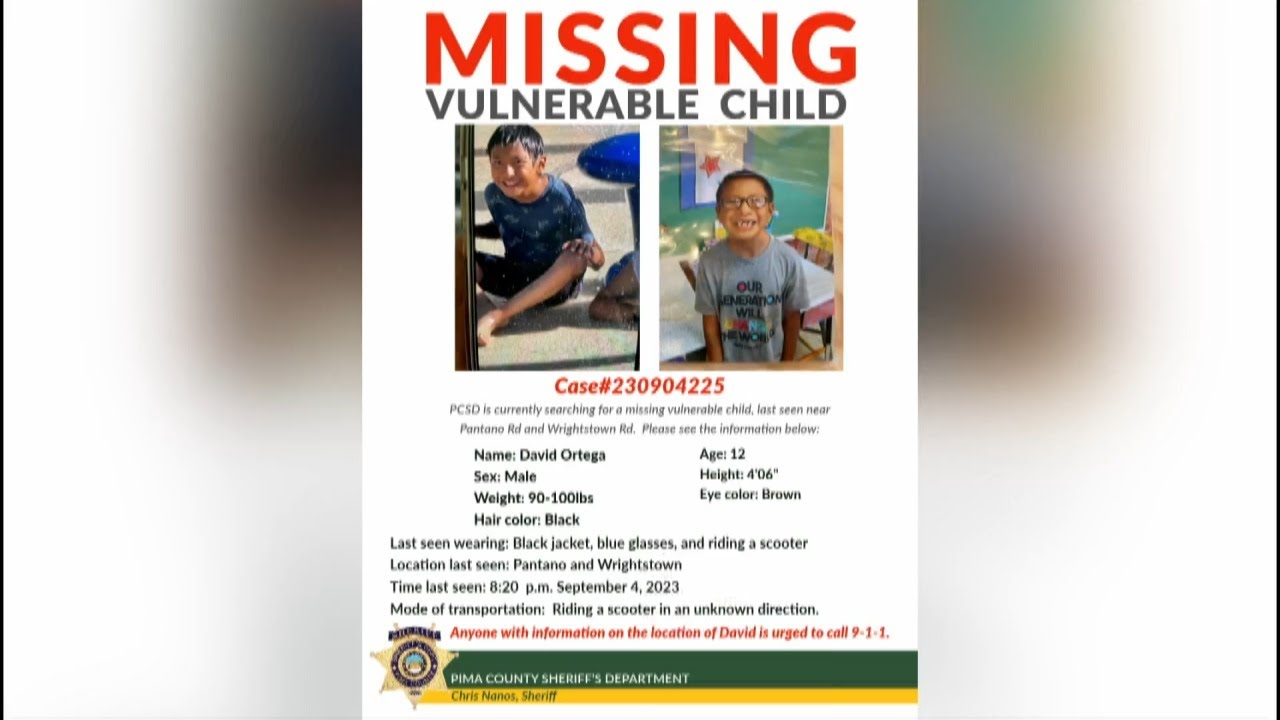 Authorities end search for missing child - YouTube
