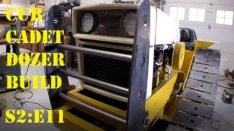 Cub Cadet Dozer Build S2:E11, The Brush Guard Isn