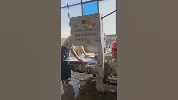 Auto construction widely used stair stone grooving edge profiling machine