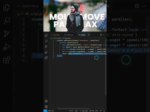 3D Mousemove Parallax