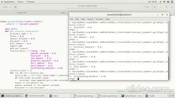 ODOO Debug using pdb