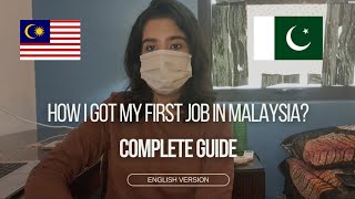 Getting Job in Malaysia | Complete Guide 🇲🇾