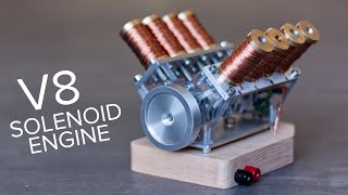 DIY V8 Solenoid engine build