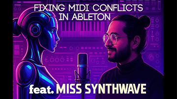 Fixing MIDI Conflicts in Ableton Live using AI | ft. Miss Synthwave