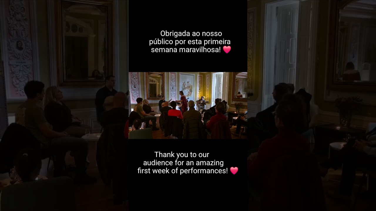 DESTINO FADO 1st week! Obrigada!