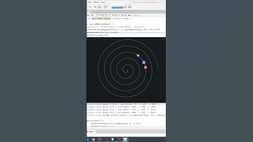 Planets Spiral Animation in Java Swing | Creative Motion Path #shorts