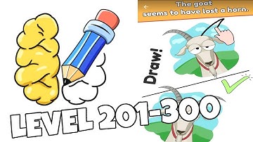 DOP: Draw One Part LEVEL 201-300 WALKTHROUGH GAMEPLAY