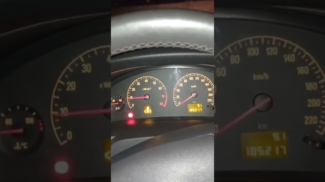 Горит чек двигателя на опель вектра