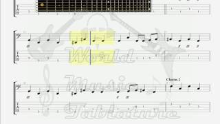 Video thumbnail of "Creedence Clearwater Revival   Lookin ' Out My Back Door BASS GUITAR TAB"