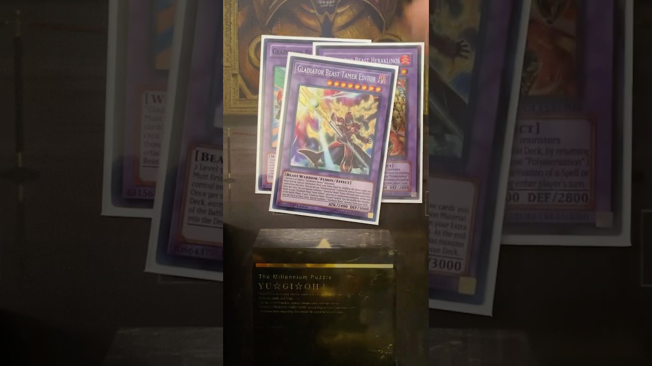 Yu-Gi-Oh! Genesys Format Gladiator Beast Deck Profile *Updated*