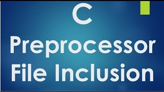 Celebrity C Programming - 41 - C Preprocessor File Inclusion Net Worth
