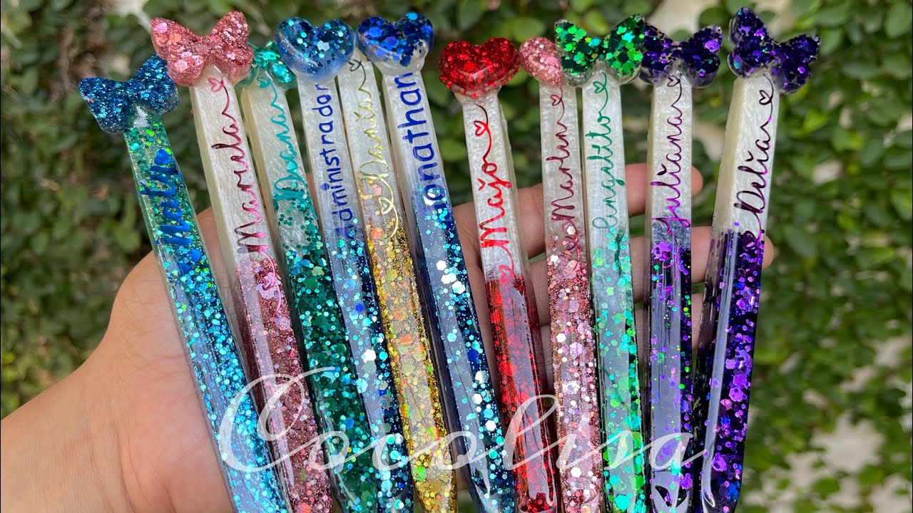 Plumas de resina personalizadas recargables (tips, recomendaciones y donde comprar)