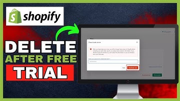 How To Delete Shopify Store - After Free Trial | QUICK & EASY (2025)