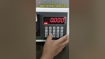 JWI-770P indicator with built-in printer