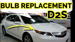 HOW TO REPLACE / CHANGE HEADLIGHT HALOGEN BULB (DIY) ACURA