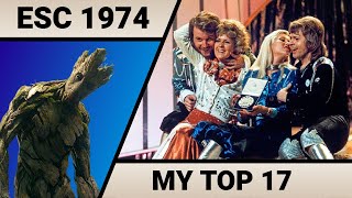 ESC 1974 | My Top 17