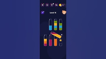 Get color level 15 | Mobile Game |#shorts #bottle #color #game